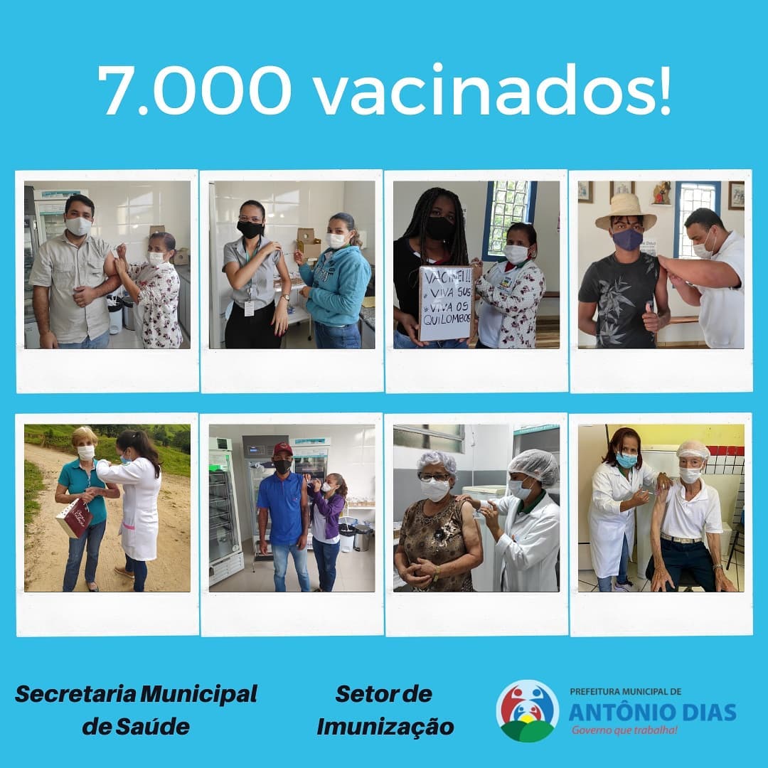 7.000 VACINADOS