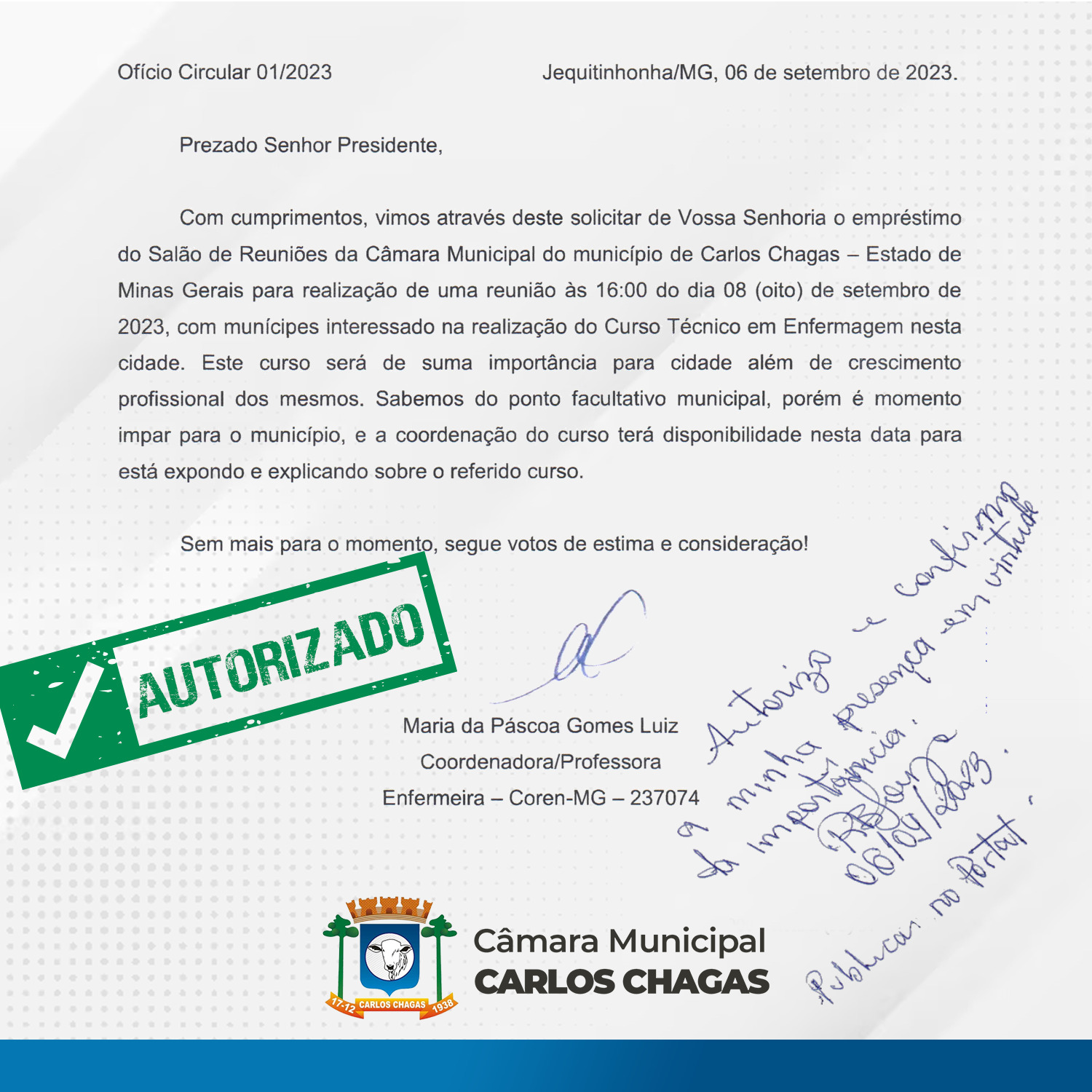 OFÍCIO CIRCULAR 01/2023