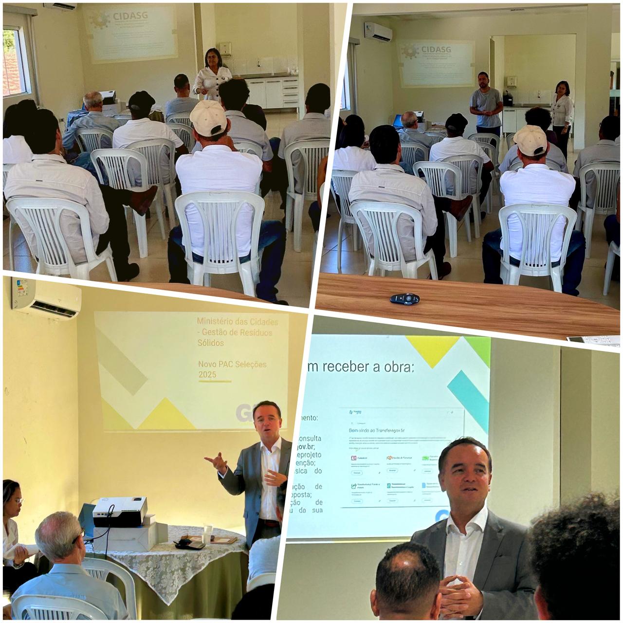 REUNIÃO COM PREFEITOS, SECRETÁRIOS E CONVIDADOS PARA...