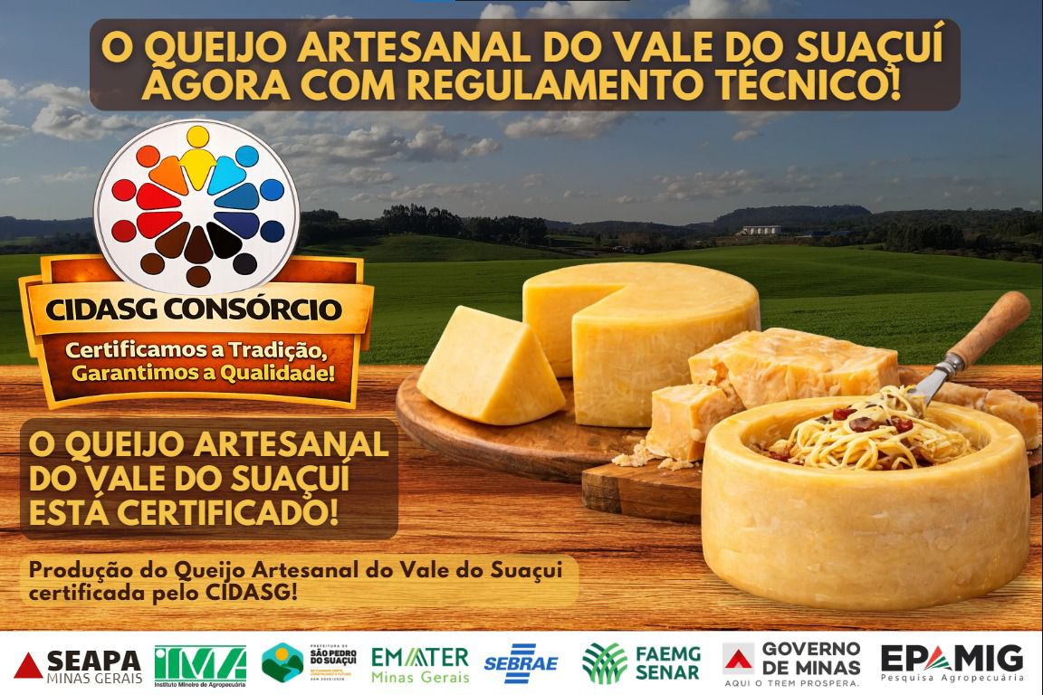O QUEIJO ARTESANAL DO VALE DO SUAÇUÍ AGORA TEM REGUL...