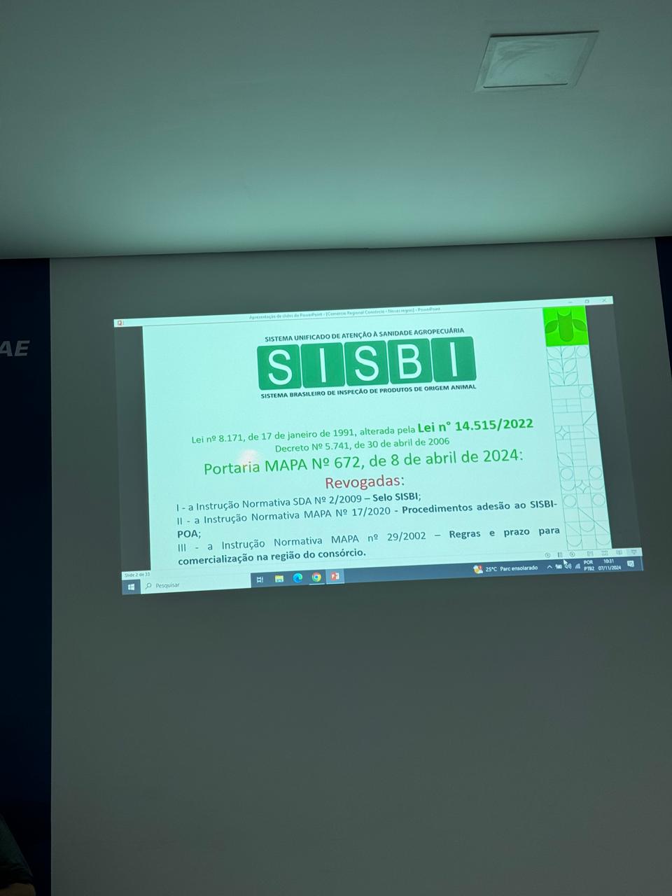 PALESTRA COM O MAPA- MINISTÉRIO DA AGRICULTURA E PEC...