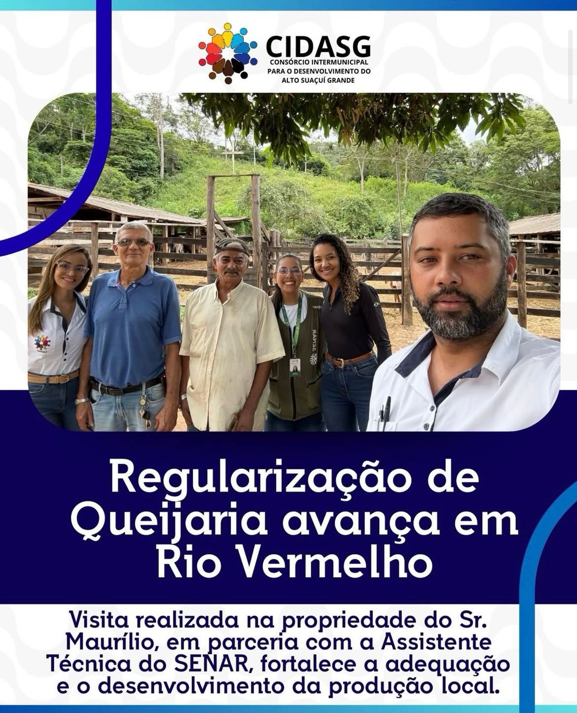 PARCERIA PARA REGULARIZAÇÃO DE QUEIJARIA EM RIO VERM...