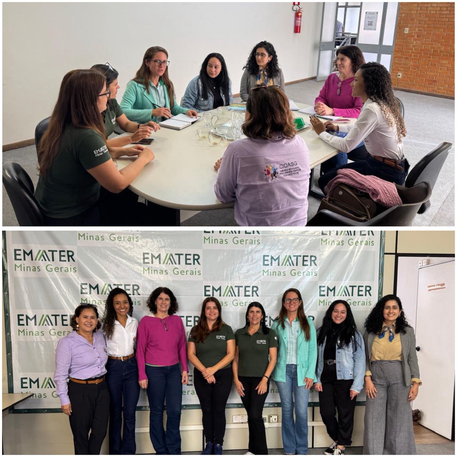 REUNIÃO TÉCNICA DO CIDASG, EMATER E SECRETARIA MUNIC...