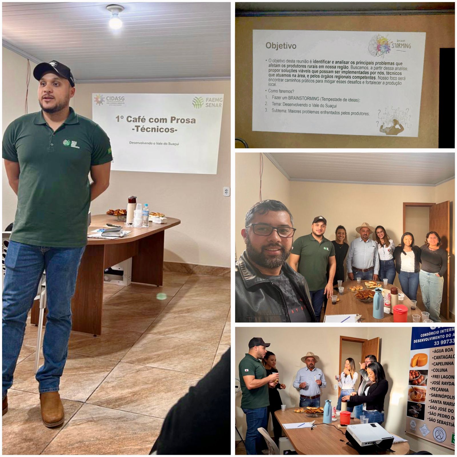 REUNIÃO TÉCNICA ENTRE CIDASG E SENAR PARA AVALIAÇÃO ...