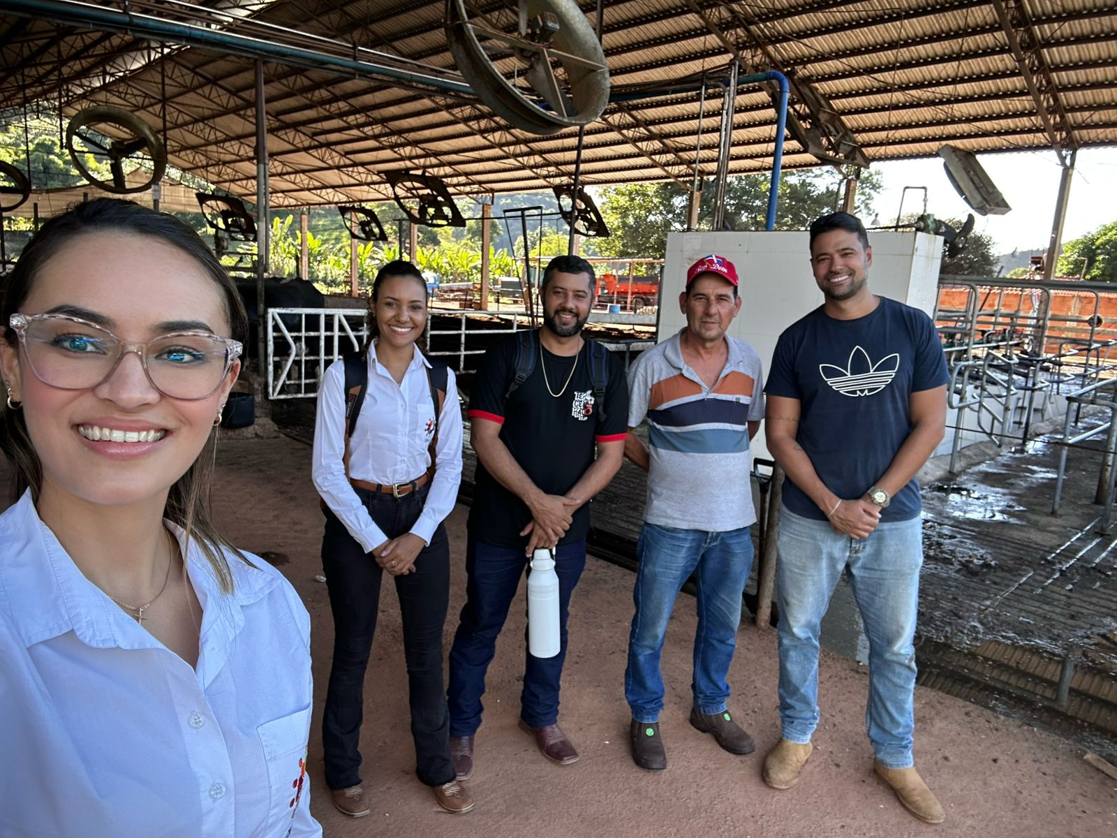 VISITA TÉCNICA À FAZENDA BOA VISTA PARA NOVA QUEIJARIA