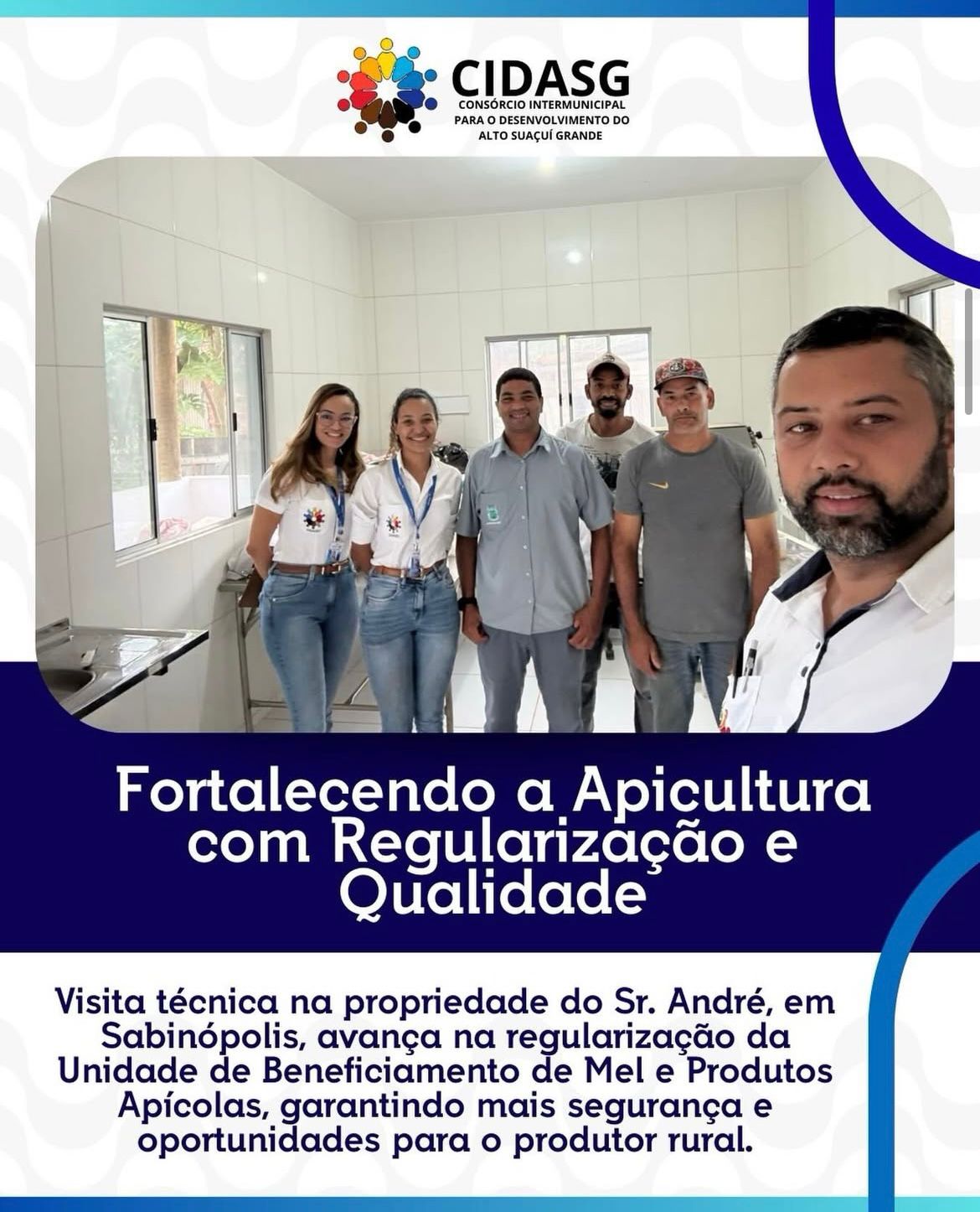 CIDASG E SECRETARIA DE AGRICULTURA EM SABINÓPOLIS RE...