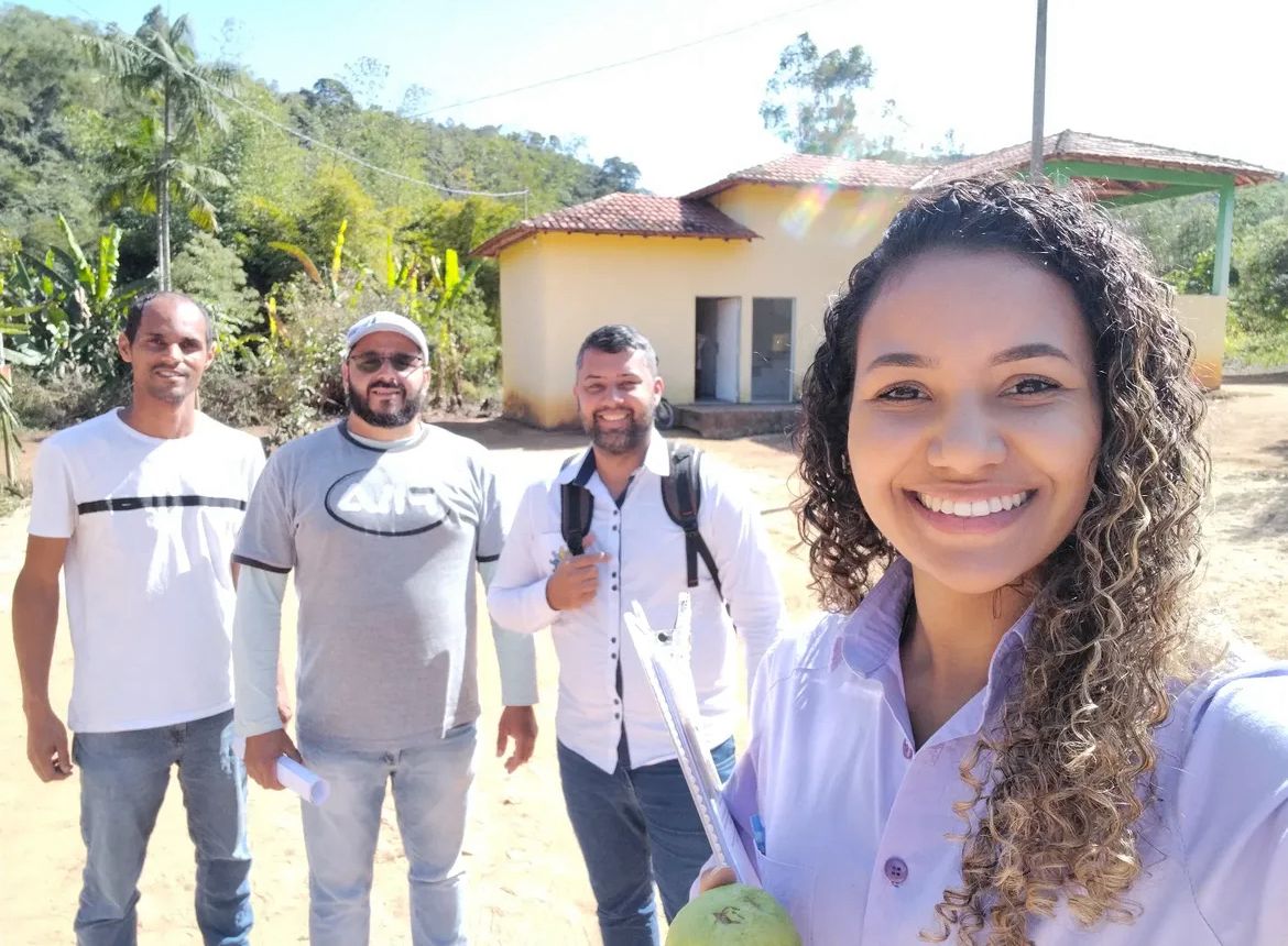 VISITA TÉCNICA DO SIM-CIDASG EM SÃO JOSÉ DO JACURÍ /MG