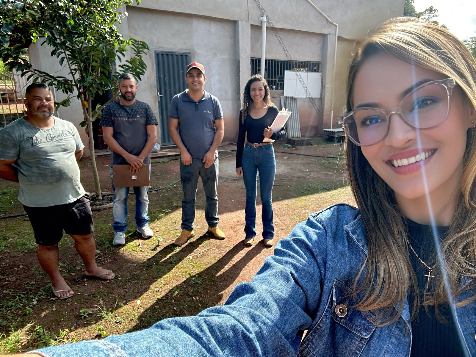 VISITA TÉCNICA DO SIM-CIDASG, EM PARCERIA COM A EMAT...