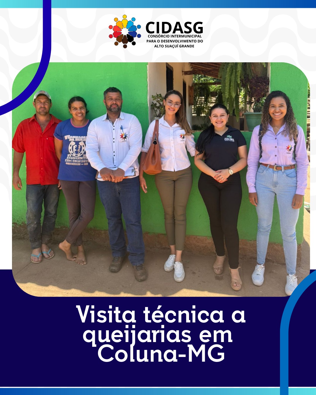 VISITA TÉCNICA EM COLUNA/MG