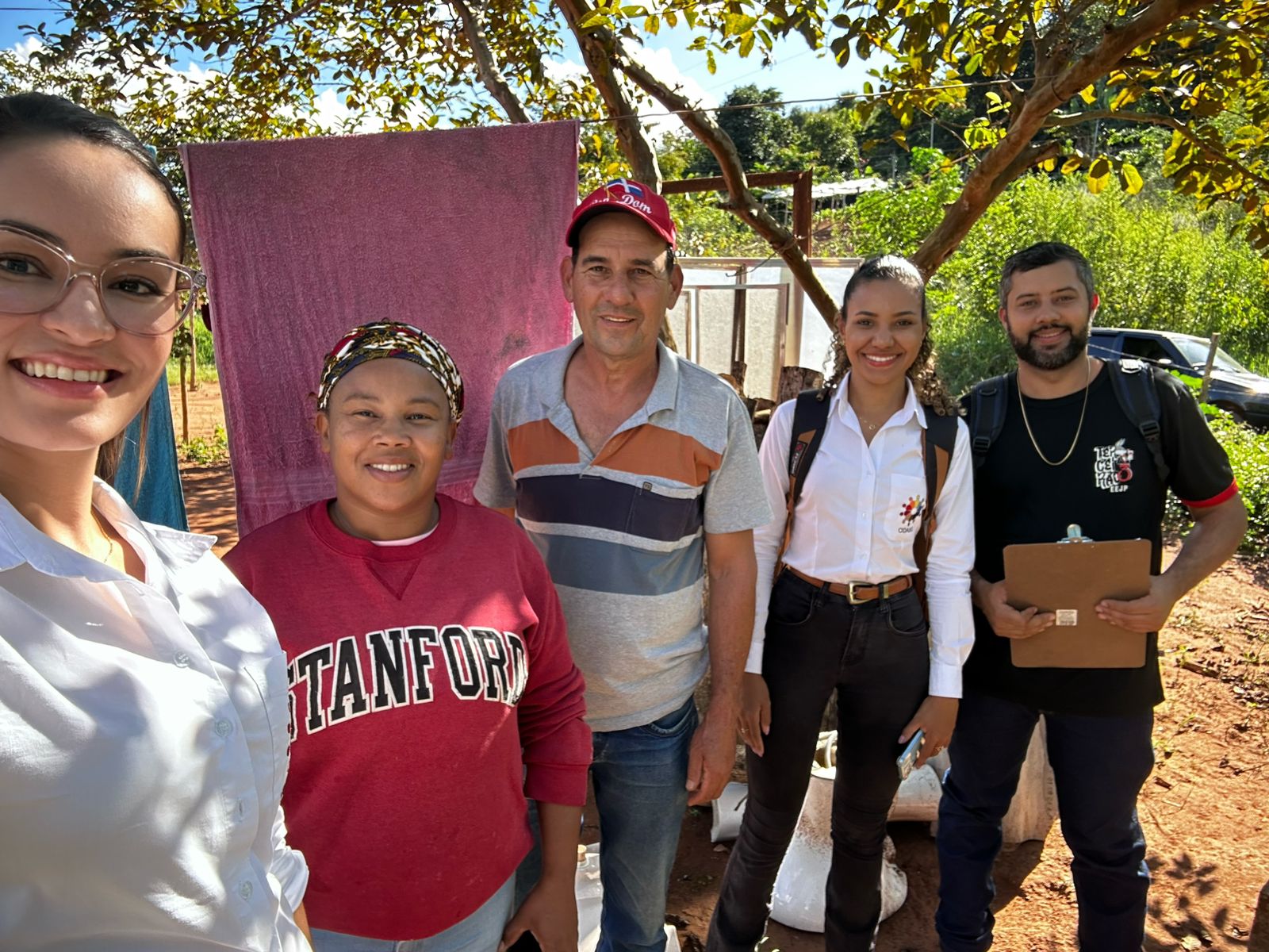 VISITA TÉCNICA NA COMUNIDADE QUILOMBOLA EM CANTAGALO-MG