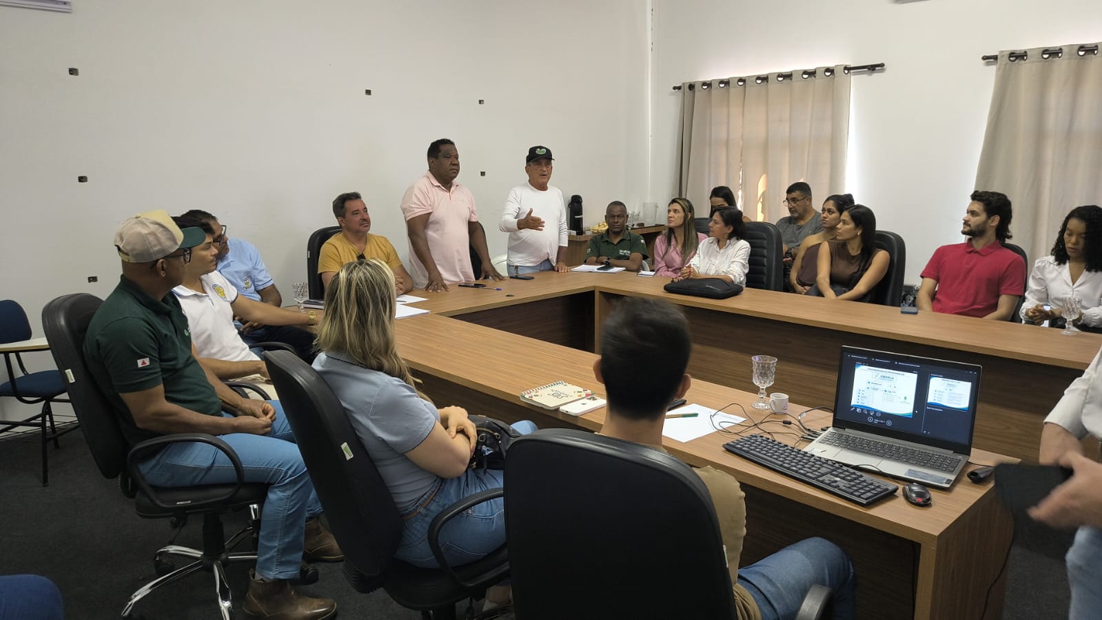 REUNIÃO HOJE DO SIM COM ENTIDADES PARCEIRAS PARA EST...