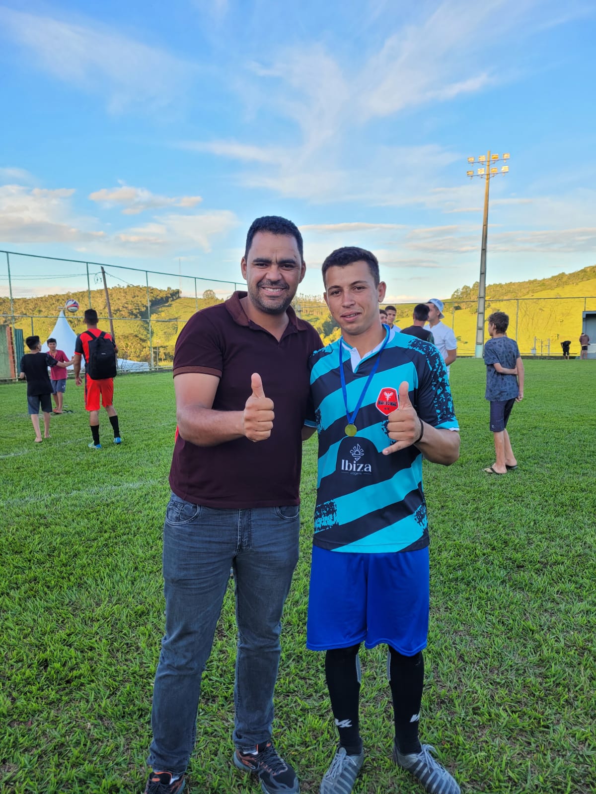 HOJE FOI O GRANDE DIA DA FINAL DO TORNEIO DE FUTEBOL...