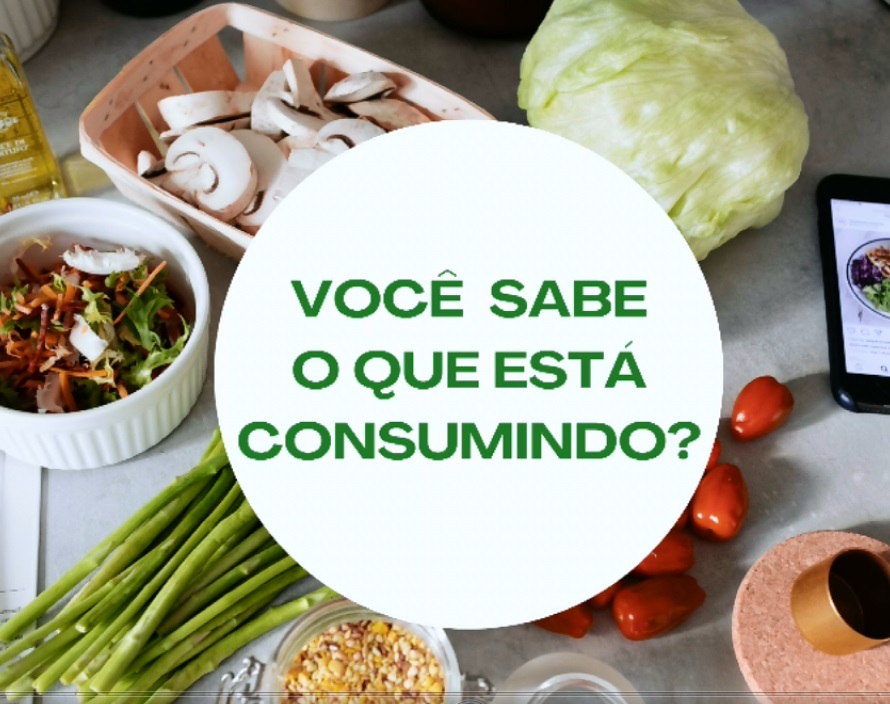 VOCÊ SABE O QUE ESTÁ CONSUMINDO?