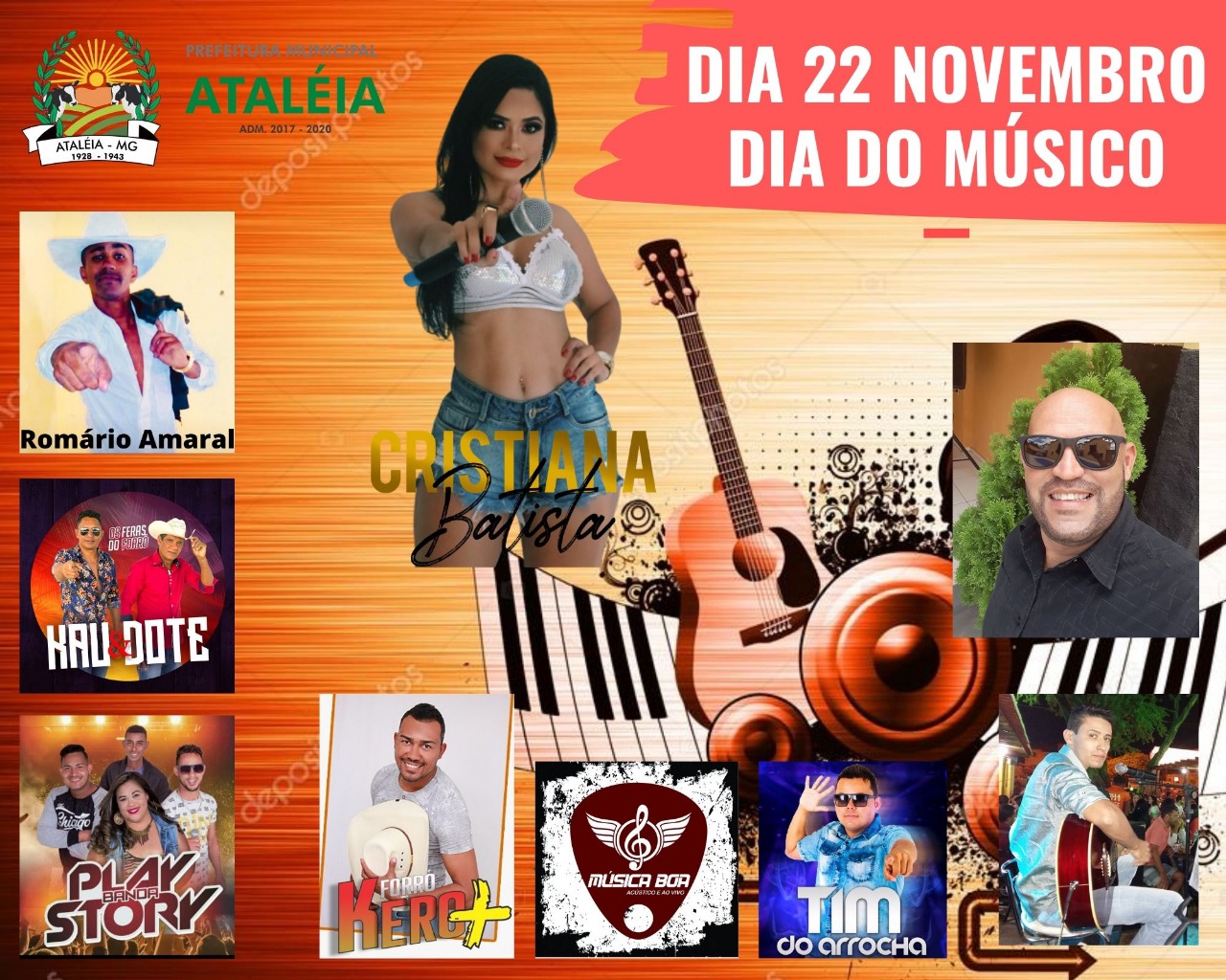 DIA DO MÚSICO - 22 DE NOVEMBRO