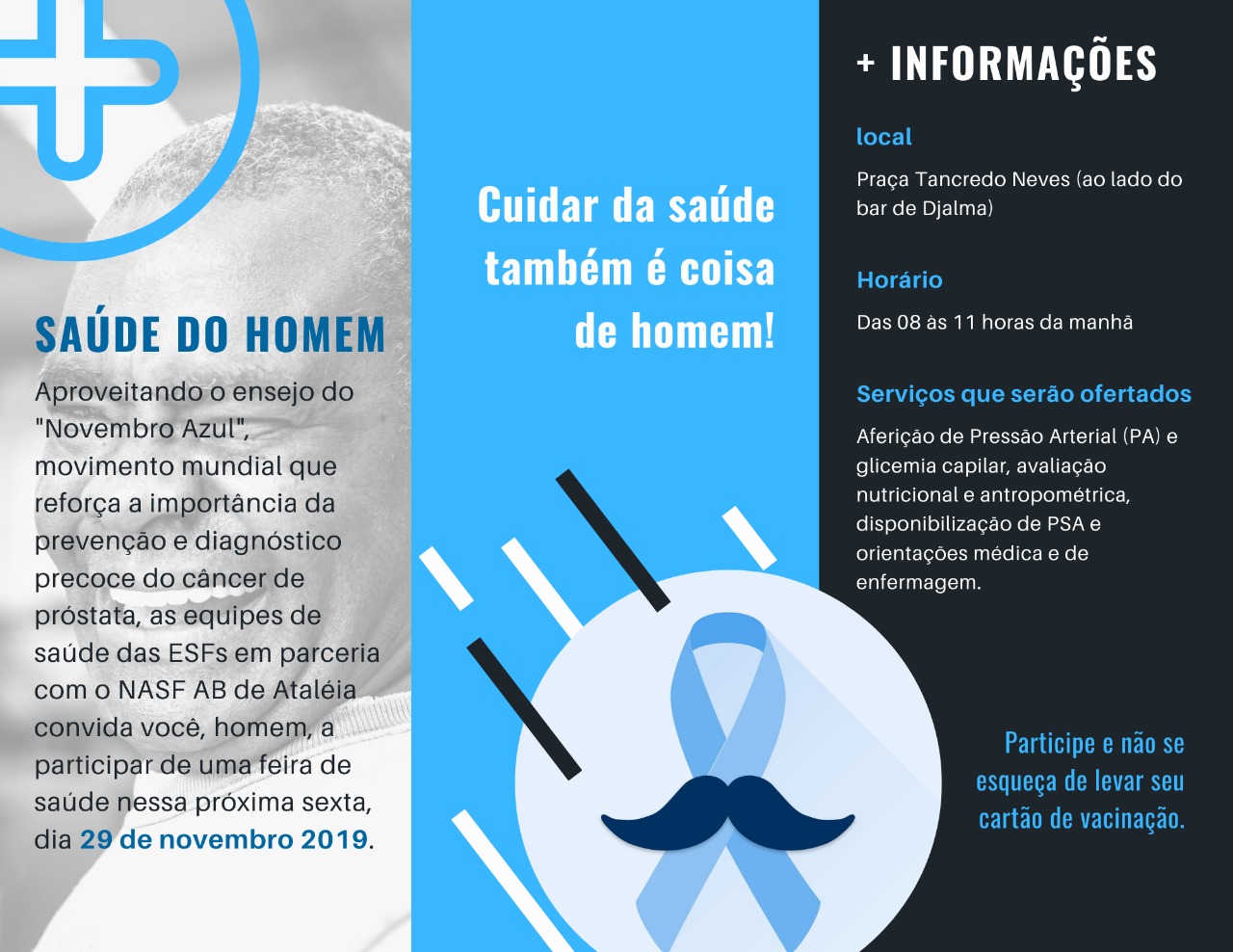 NOVEMBRO AZUL – FEIRA DA SAÚDE