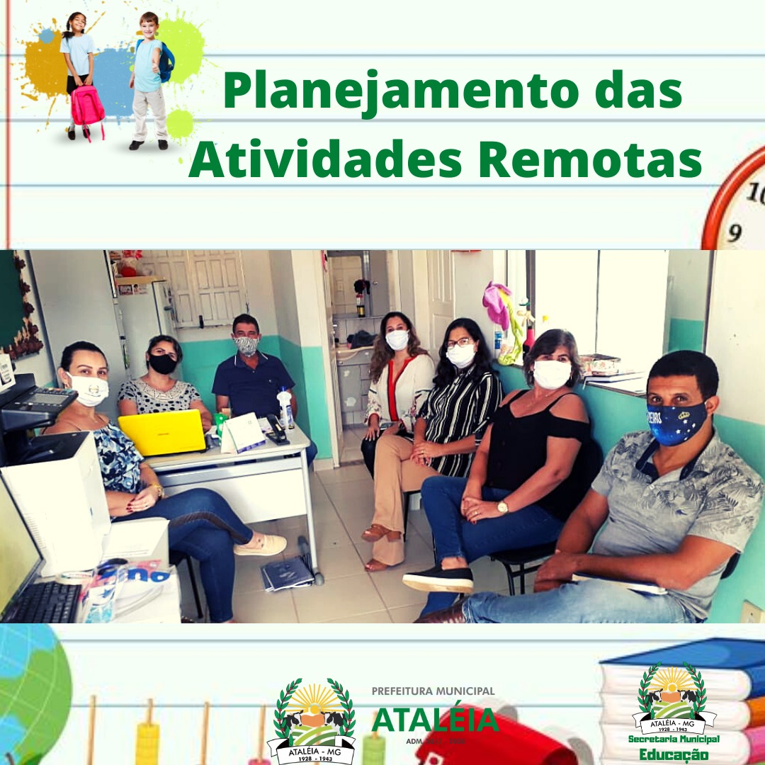 📕 PLANEJAMENTO DAS ATIVIDADES REMOTAS 📒