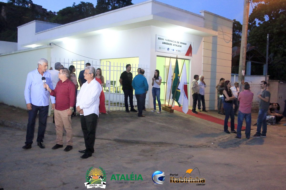 PREFEITURA INAUGURA FARMÁCIA DE MINAS EM ATALÉIA