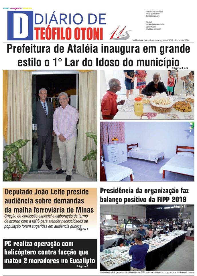 Prefeitura inaugura lar do idoso em Ataléia