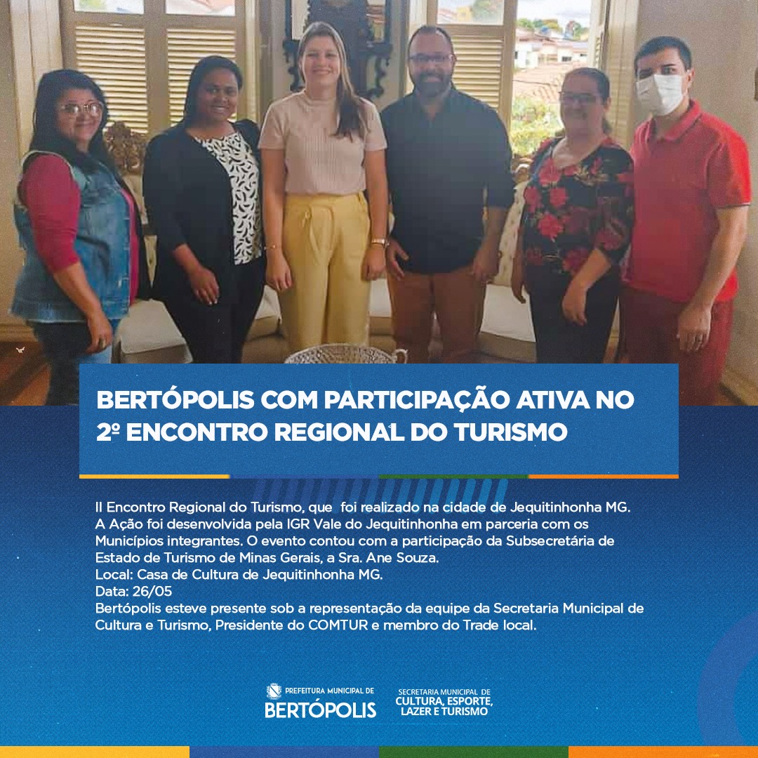 BERTÓPOLIS COM PARTICIPAÇÃO ATIVA NO 2º ENCONTRO REG...
