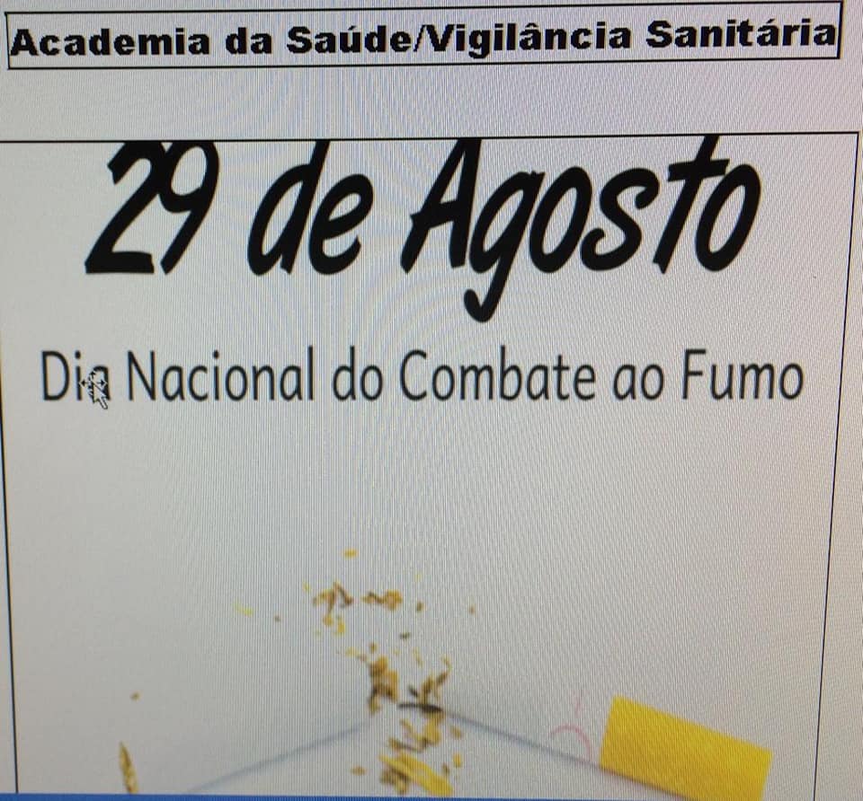 CAMPANHA DE COMBATE AO FUMO CAMPANHA DE COMBATE AO FUMO