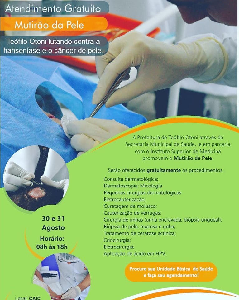 MUTIRÃO DA PELE MUTIRÃO DA PELE