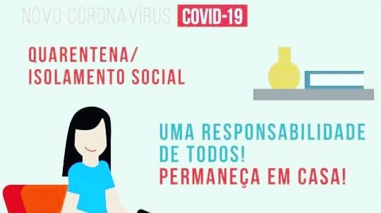ORIENTAÇÕES AOS CIDADÃOS SOBRE O ISOLAMENTO SOCIAL