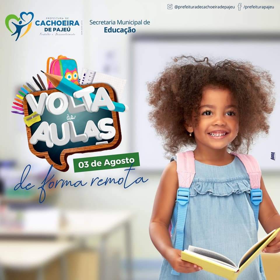 VOLTA ÀS AULAS DE FORMA REMOTA - 03 DE AGOSTO