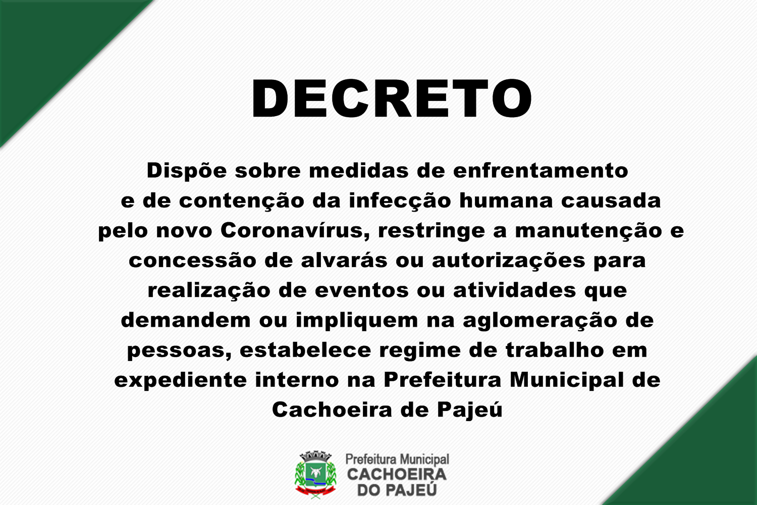 DECRETO 028/2020