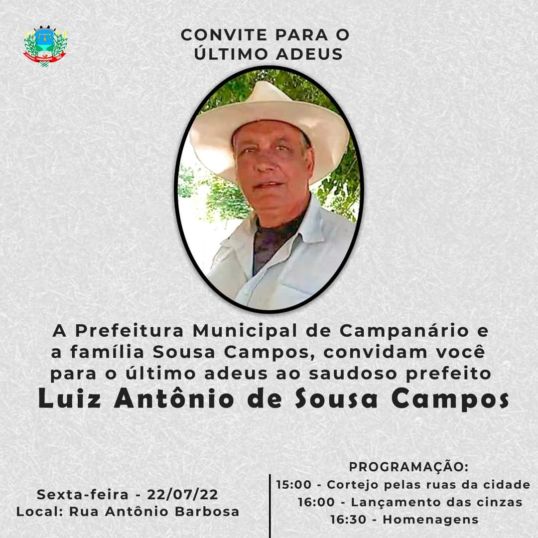 A FAMÍLIA SOUSA CAMPOS E A ADMINISTRAÇÃO MUNICIPAL, ...