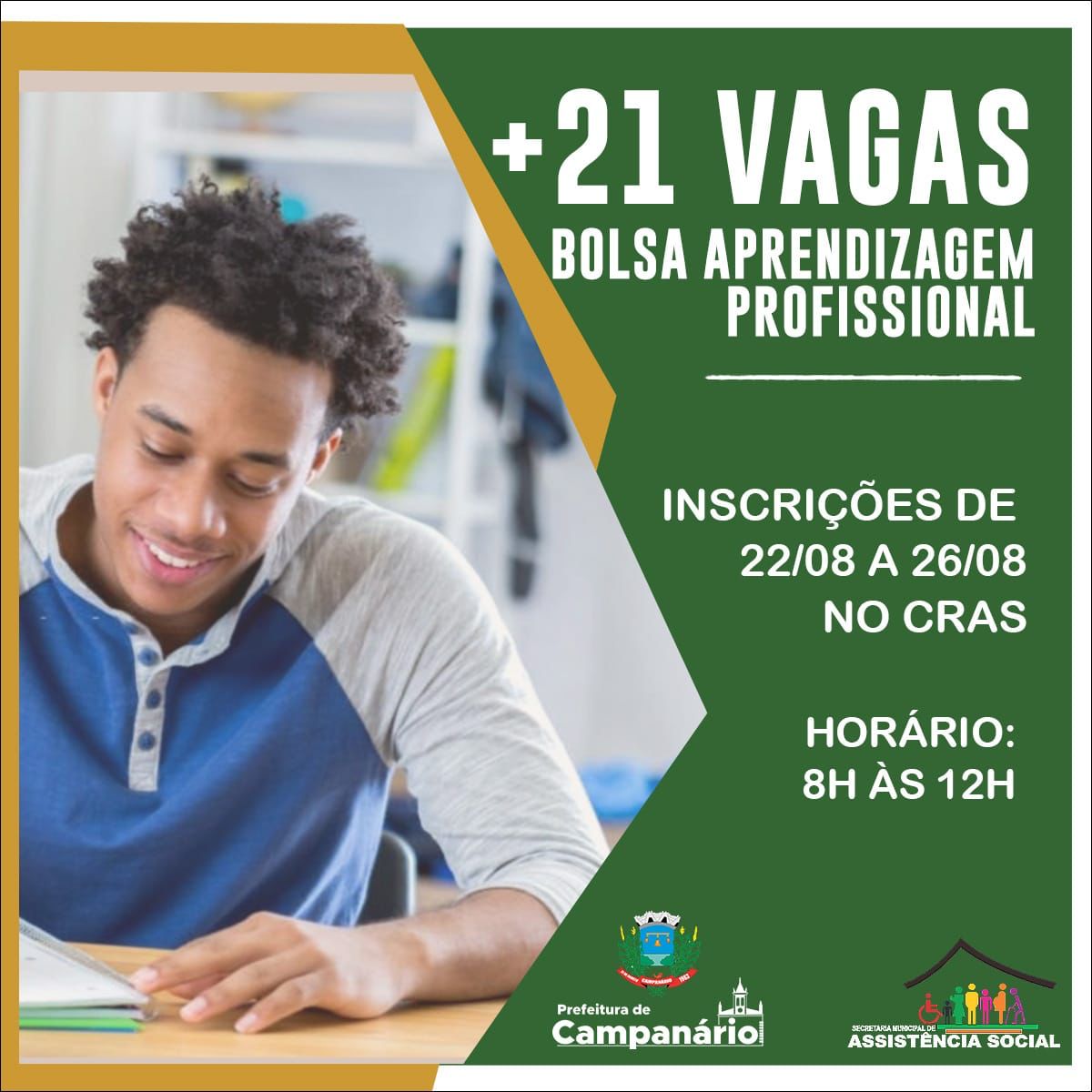 BOLSA APRENDIZAGEM PROFISSIONAL - EDITAL Nº 001/2022