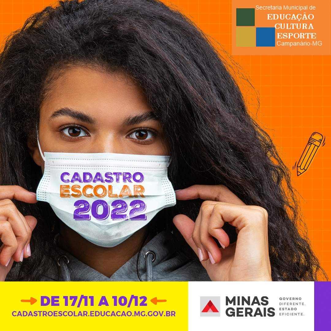 CADASTRO ESCOLAR 2022