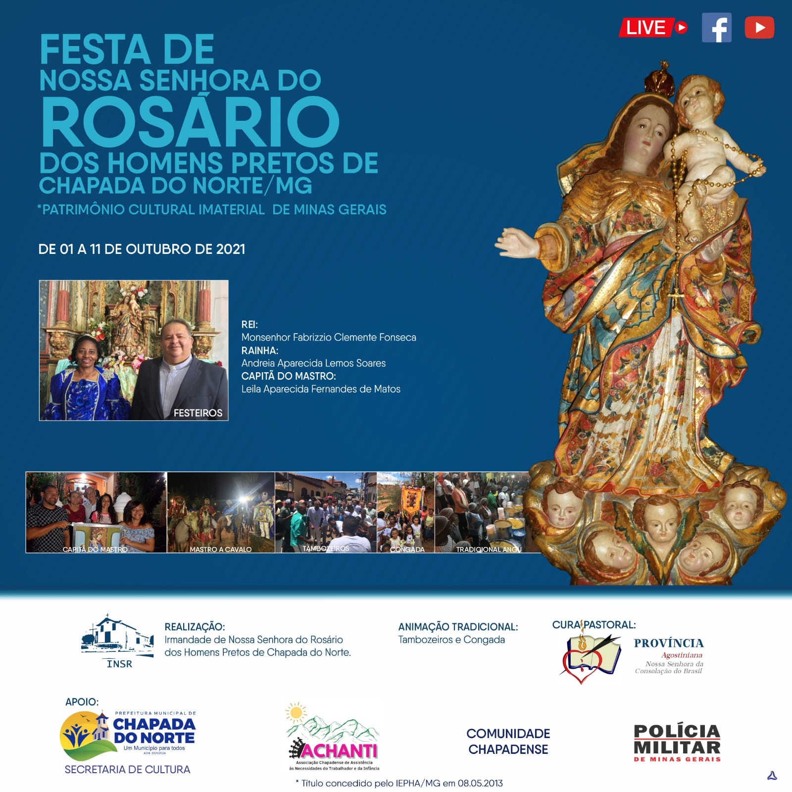 FESTA DE NOSSA SENHORA DO ROSÁRIO DOS HOMENS PRETOS ...