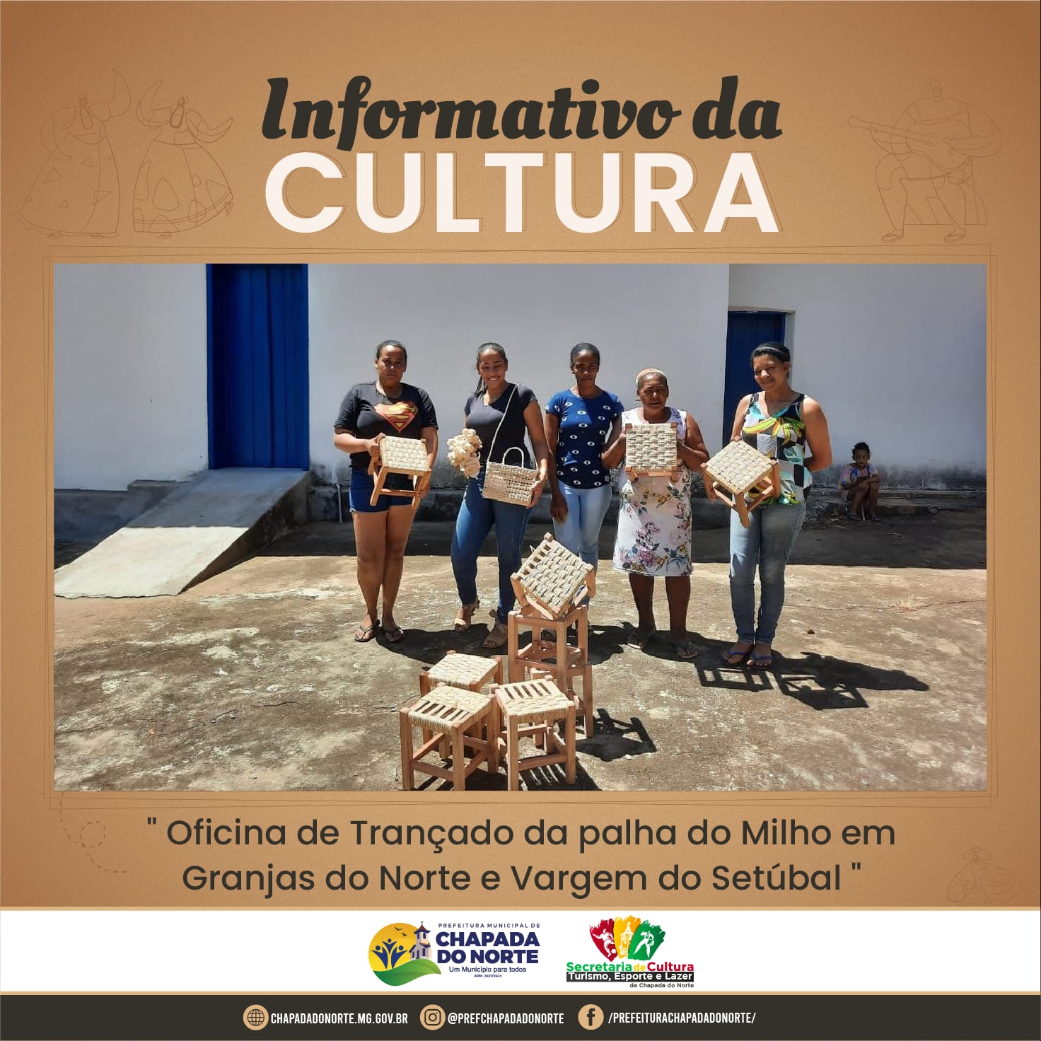 OFICINA DE TRANÇADO DA PALHA DO MILHO EM GRANJAS DO ...