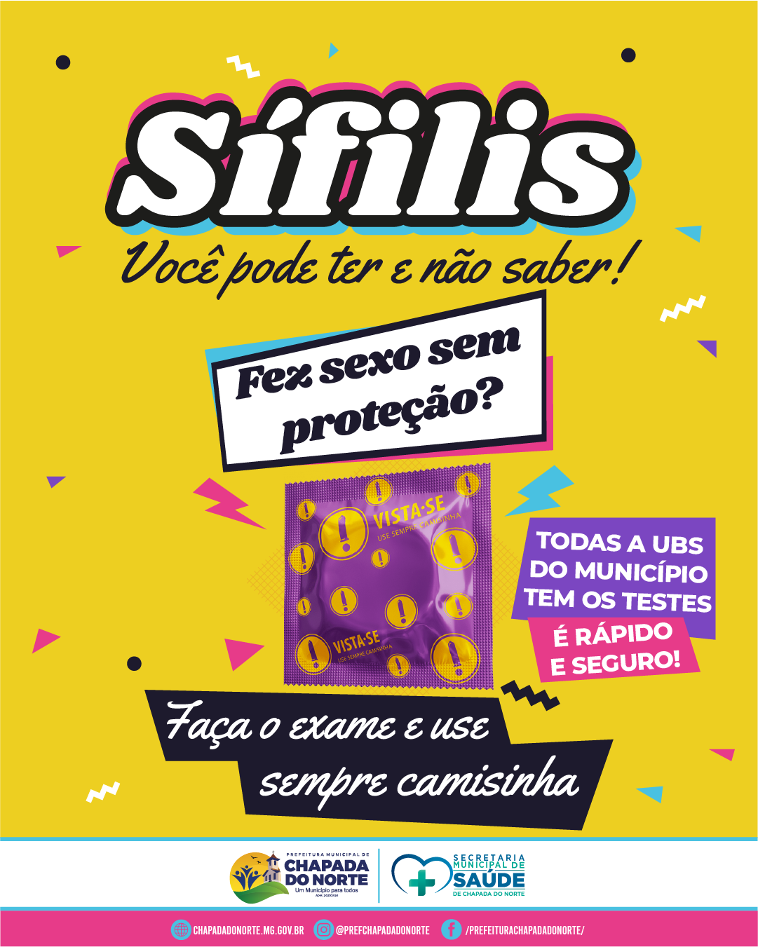 PROTEJA-SE CONTRA A SÍFILIS