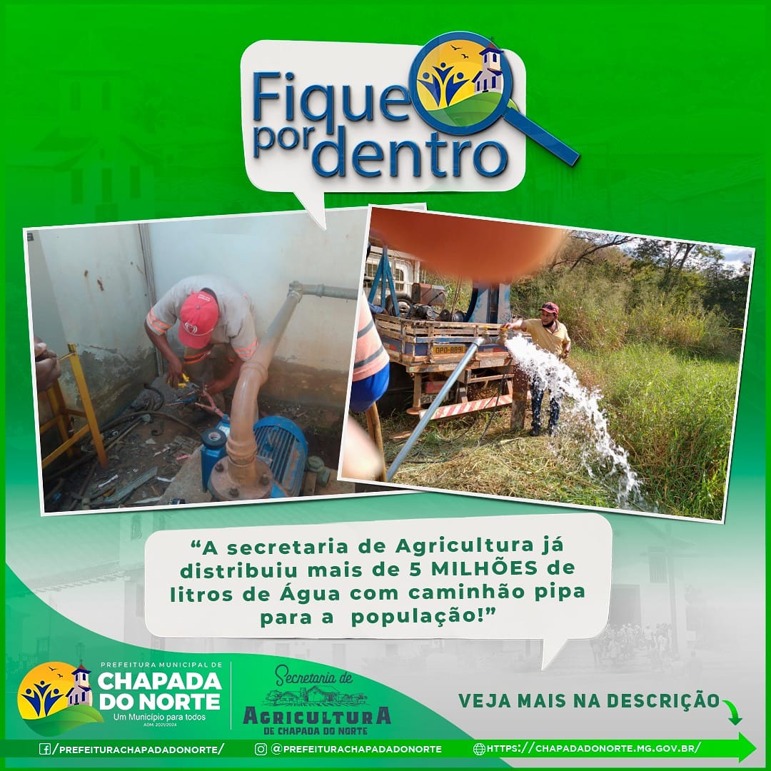 SECRETARIA DE AGRICULTURA JÁ DISTRIBUIU MAIS DE 5 MI...