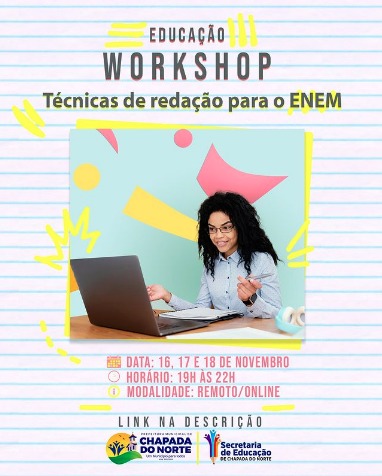WORKSHOP TECNICAS DE REDAÇÃO DO ENEM