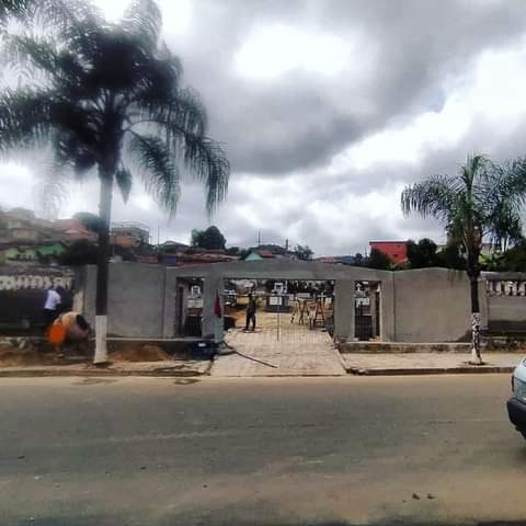AS OBRAS TAMBÉM SEGUEM NO CEMITÉRIO DE COLUNA-MG