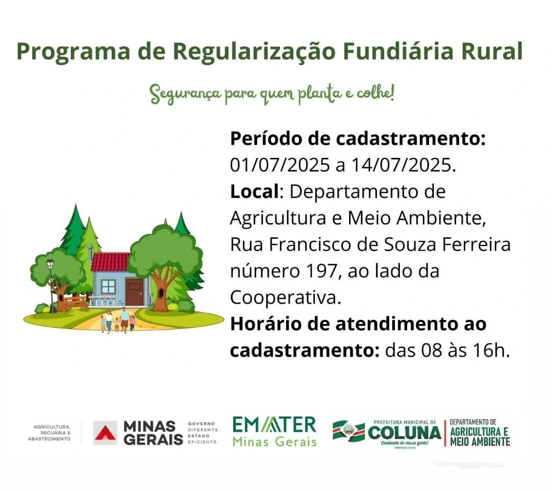 PROGRAMA DE REGULARIZAÇÃO FUNDIÁRIA RURAL