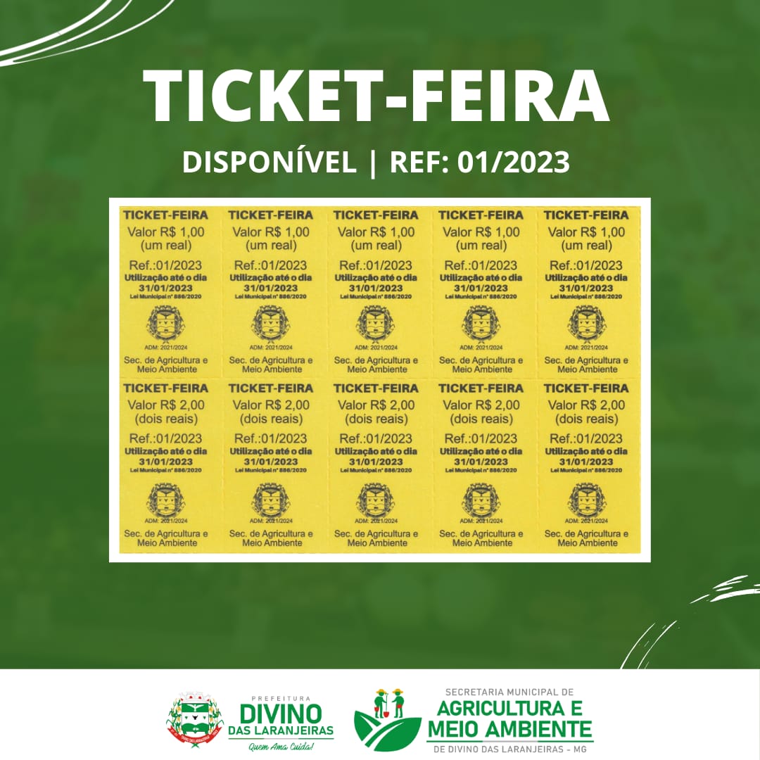 O VALE FEIRA DE JANEIRO ESTÁ SENDO DISTRIBUÍDO PARA ...