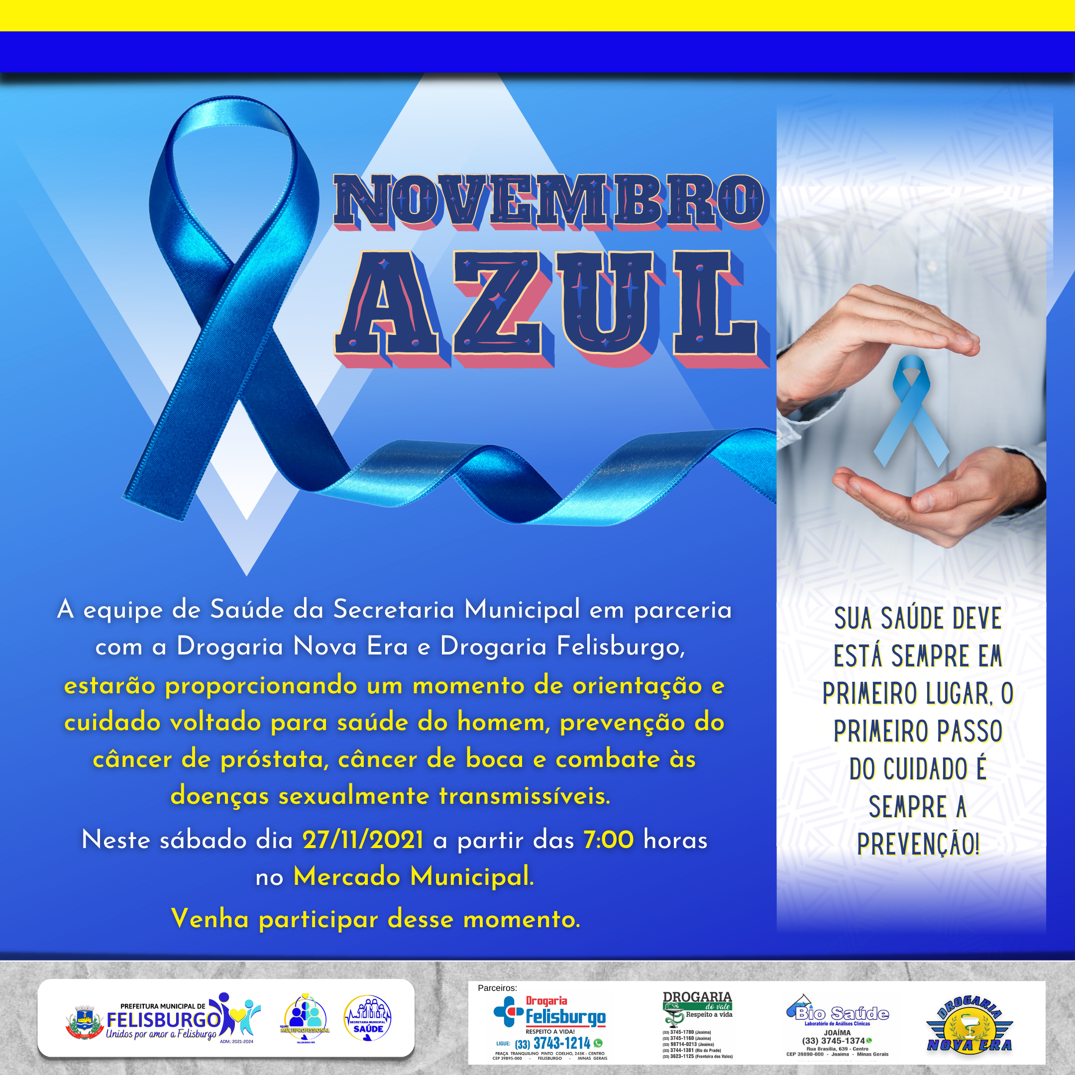 NOVEMBRO AZUL FELISBURGO