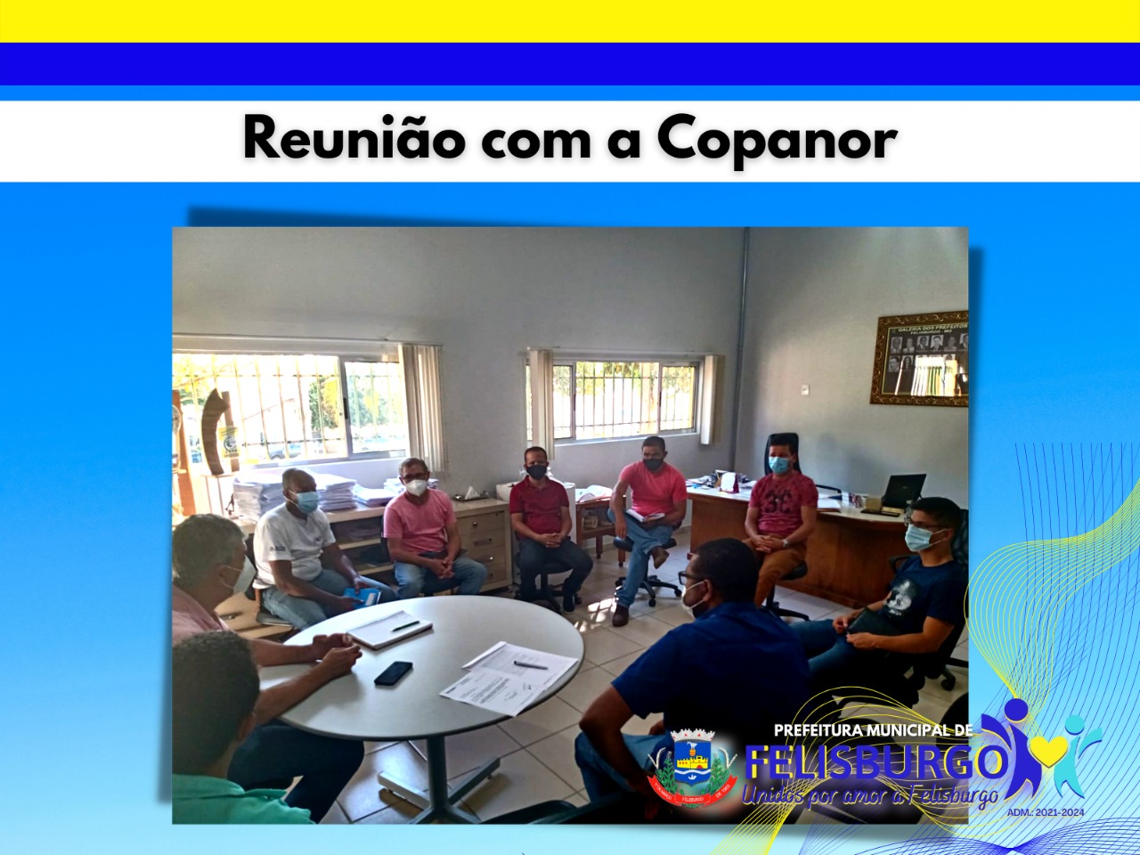 PREFEITO IDEUVAN AVELAR REUNIU SE COM REPRESENTANTES...