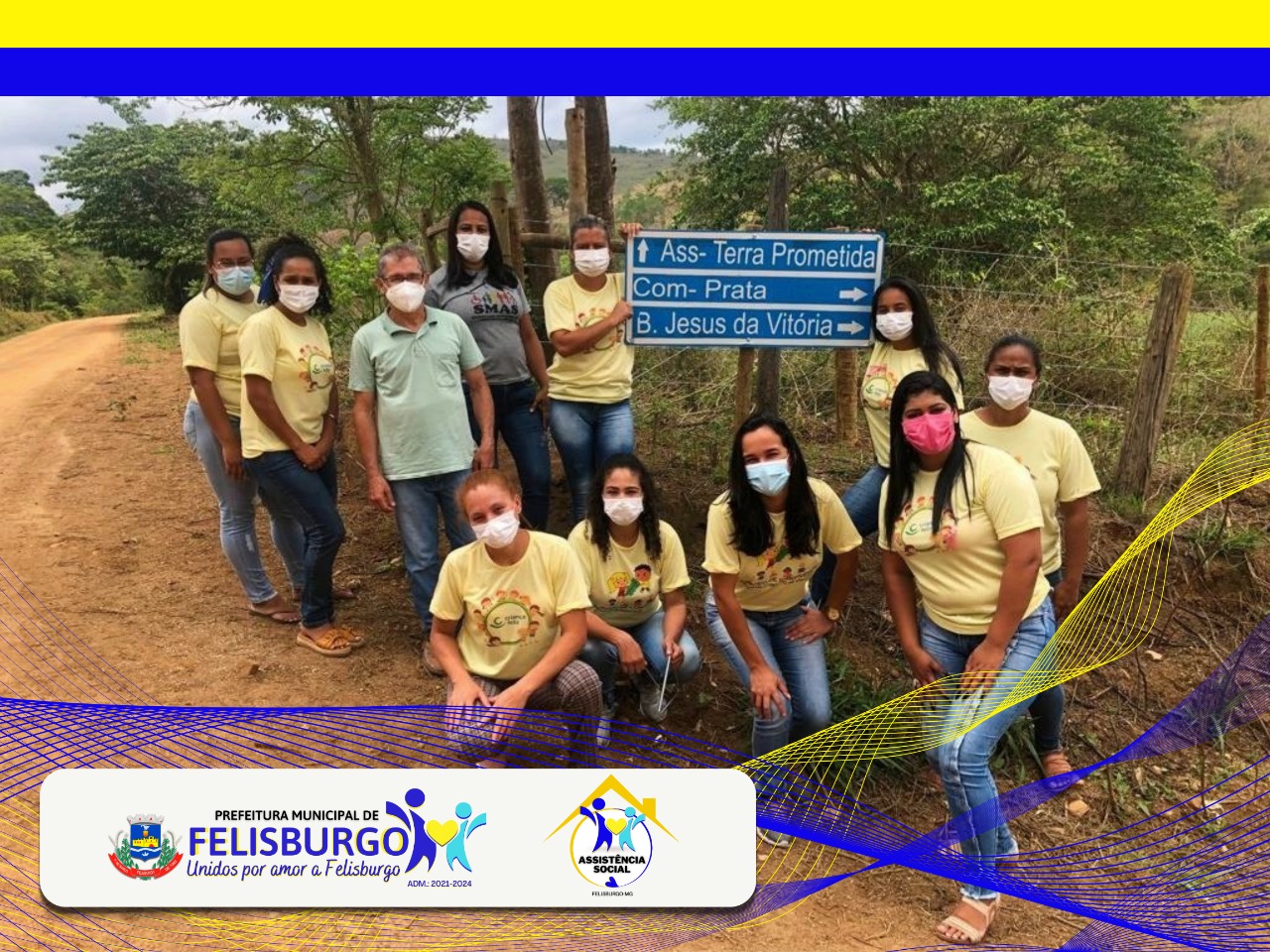 REALIZADA ENTREGAS NO MST DE CESTAS BÁSICAS E KITS D...