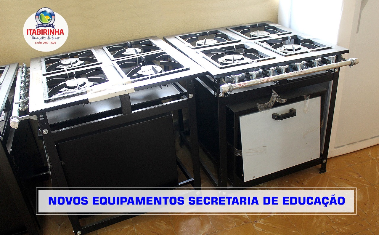 SECRETARIA DE EDUCAÇÃO ADQUIRE R$ 14 MIL EM EQUIPAME...