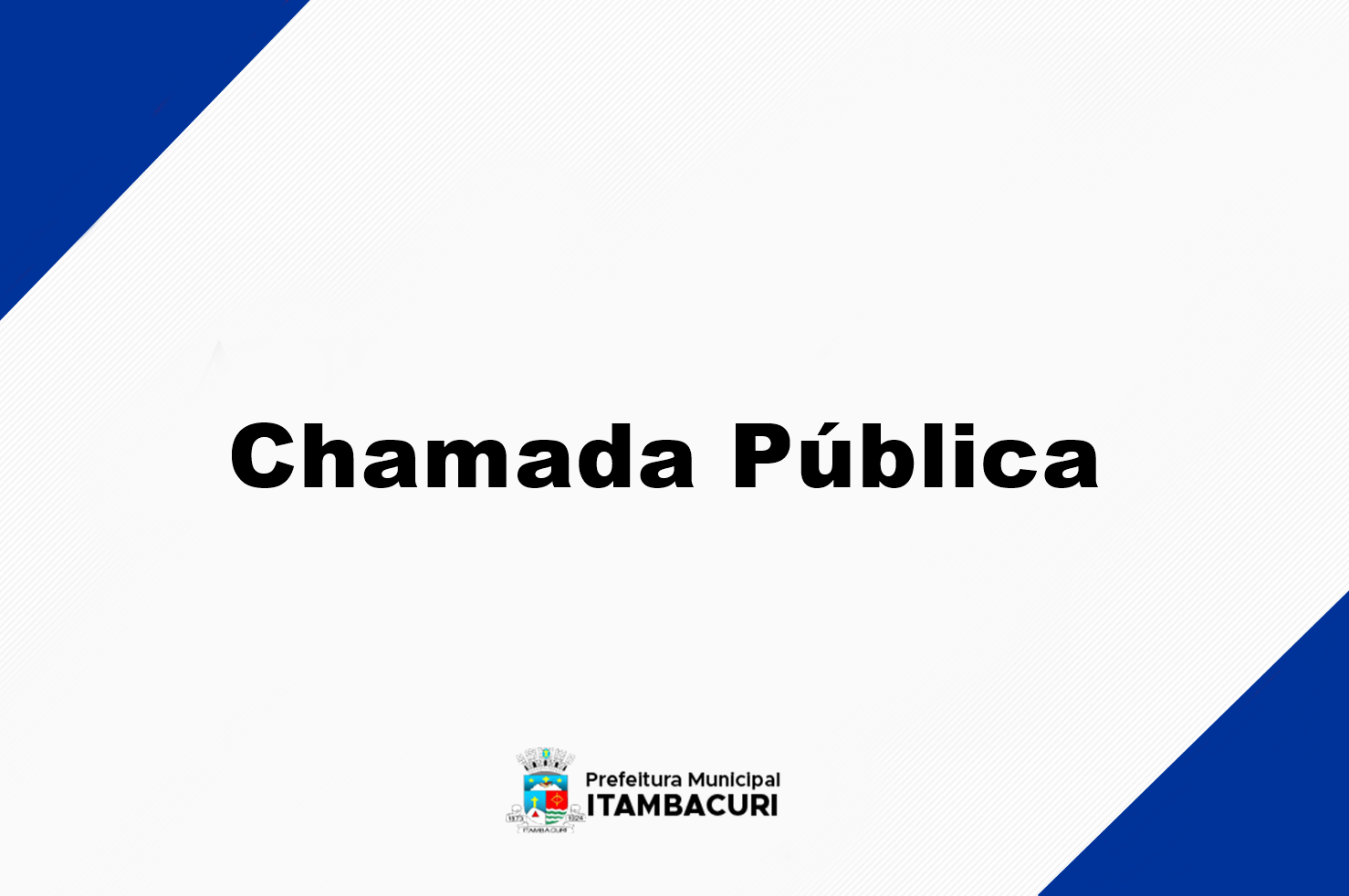 EDITAL DE CHAMADA PÚBLICA Nº 01/2025