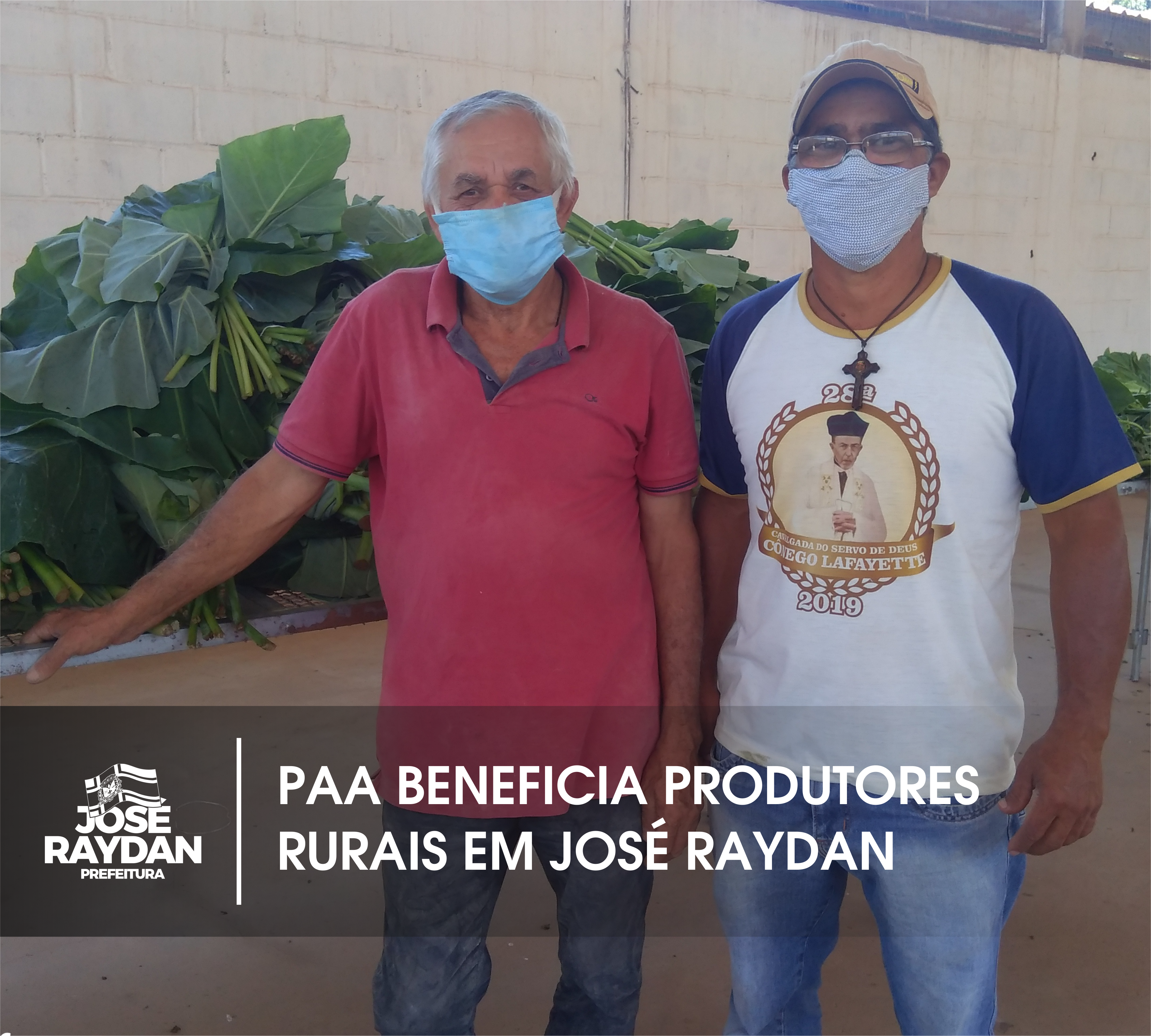 PAA BENEFICIA PRODUTORES RURAIS EM JOSÉ RAYDAN