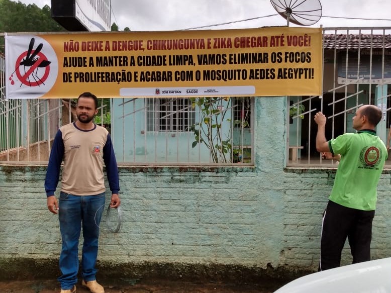 AGENTES DE SAÚDE INTENSIFICAM COMBATE A DENGUE DURAN...