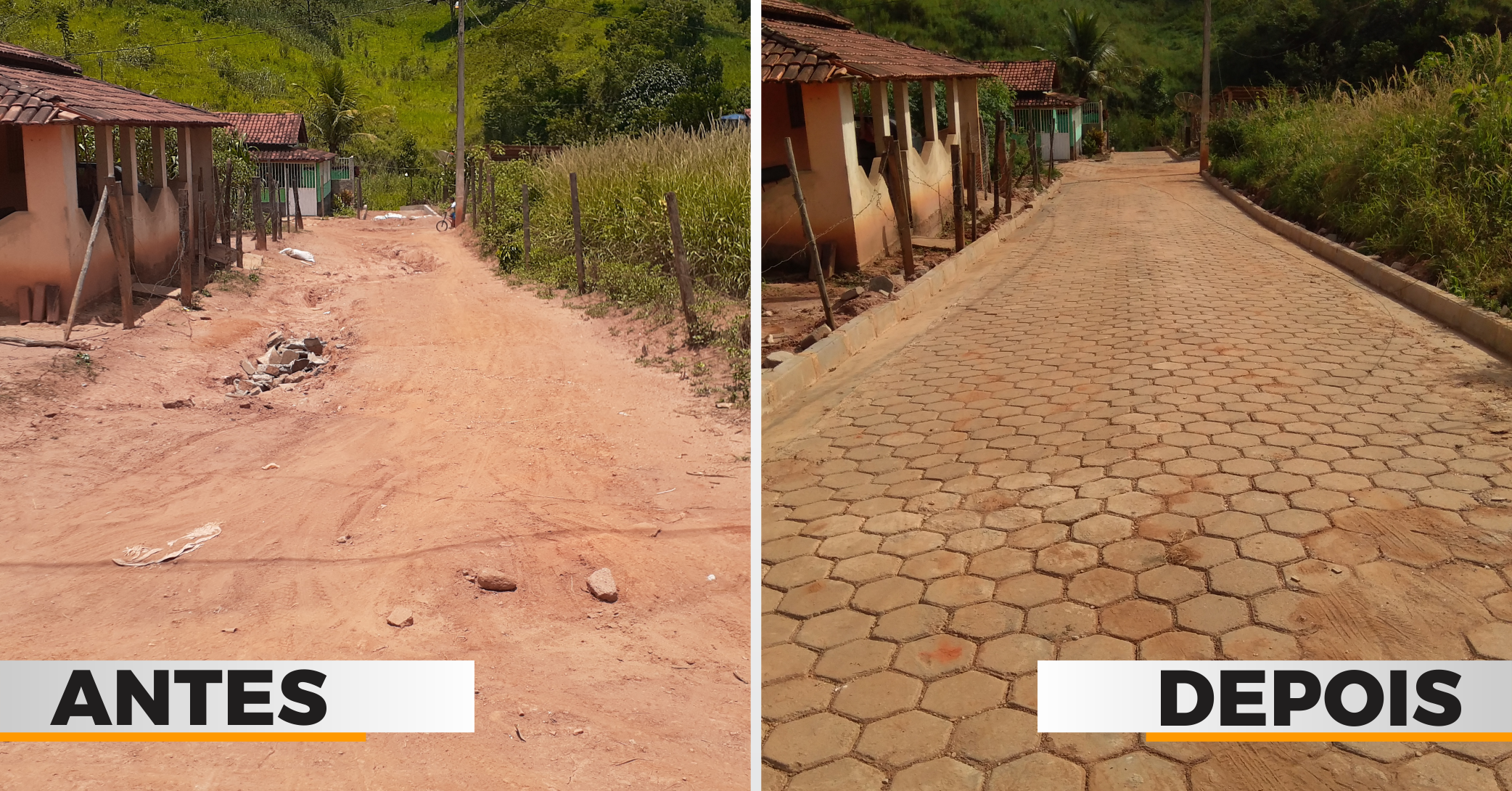 OBRA CONCLUÍDA NA RUA SEBASTIÃO LÚCIO