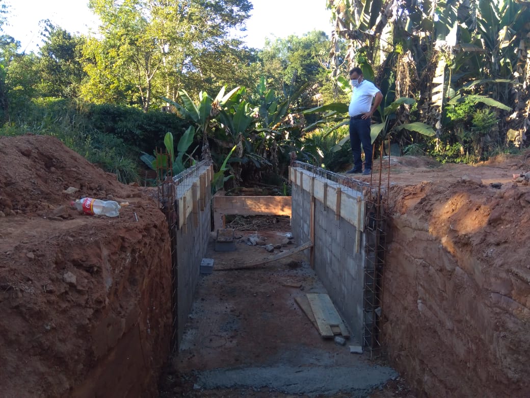 PONTE DOS ROSALINOS EM CONSTRUÇÃO