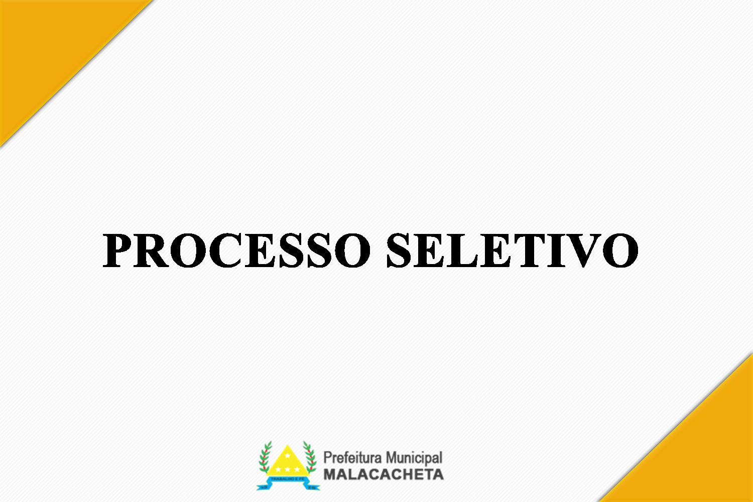 PROCESSO SELETIVO - EDITAL N°002 DE 2022