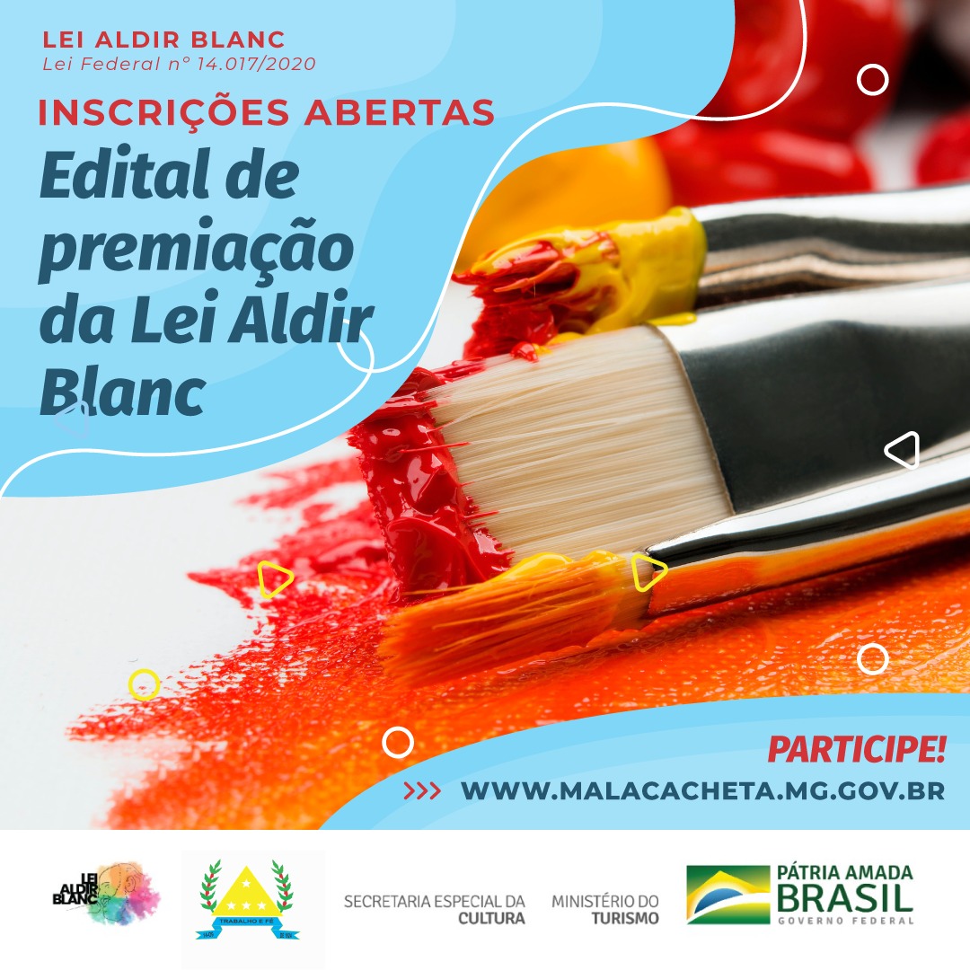 PRORROGADAS AS INSCRIÇÕES PARA OS EDITAIS DA LEI ALD...